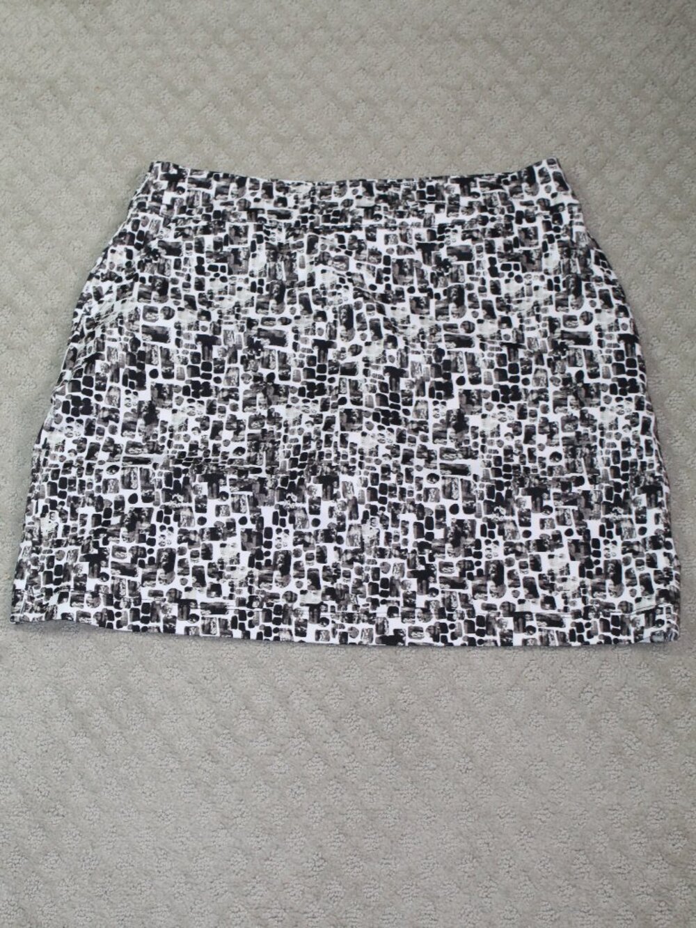 Coral Bay Size S Black Brown Skort